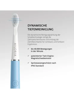 Ailoria Zahn & Mundpflege<PRO SMILE Schallzahnbürste USB in Laguna