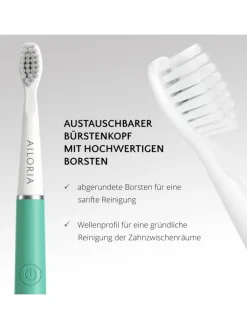 Ailoria Zahn & Mundpflege<PRO SMILE Schallzahnbürste USB in Mint