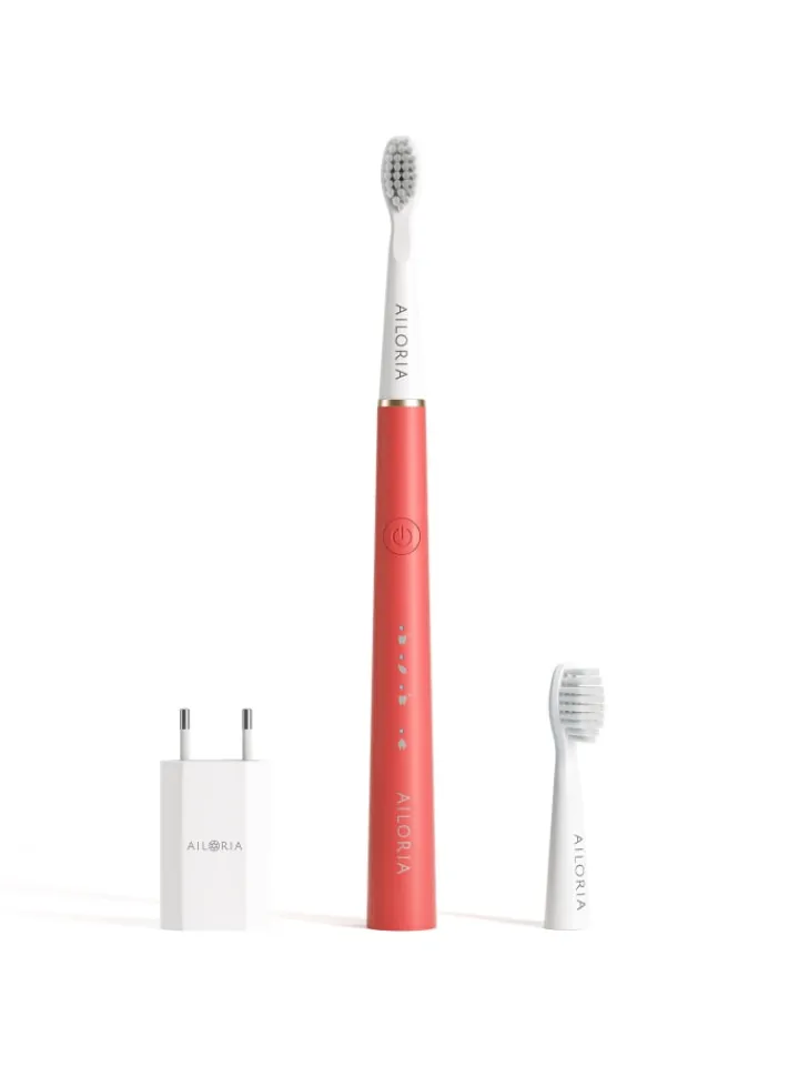 Ailoria Zahn & Mundpflege<PRO SMILE Schallzahnbürste USB in Coral