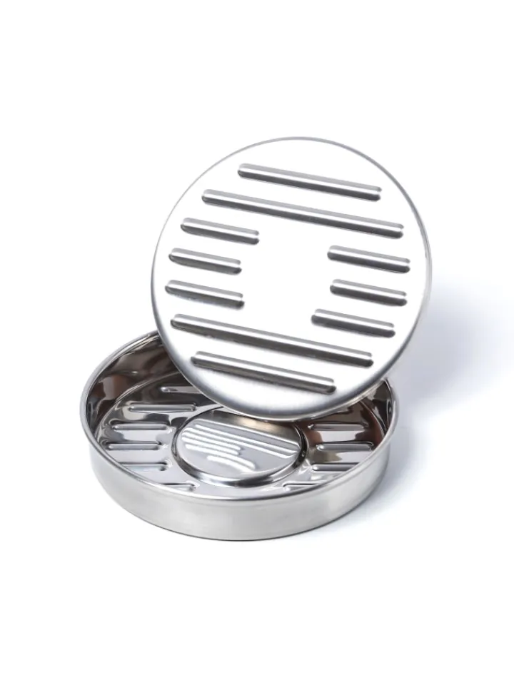 RADOLEO Grillen<Profi Burgerpresse Edelstahl in silber