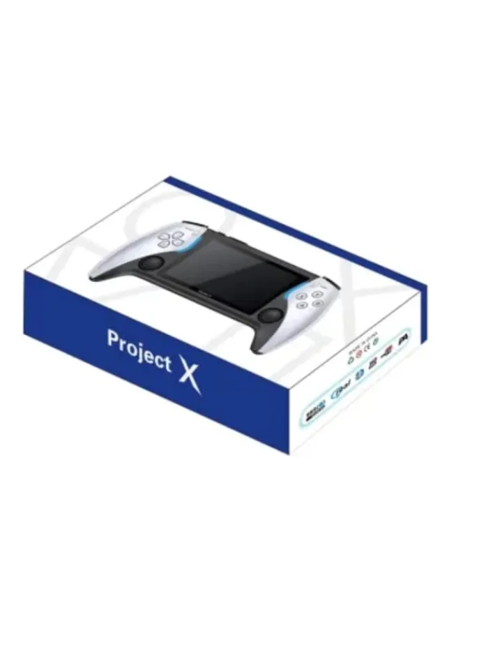 COFI 1453 Tablets, Konsolen & Elektronisches Spielzeug<Projekt X Spielkonsole 128 GB, 4,3 Zoll mit mehr als 20000 Spielen in Silber