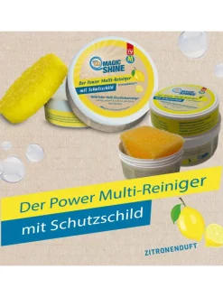 Pure100 Putz- & Waschutensilien<Pure 100 Multi-Oberflächenreiniger MagicShine in Gelb