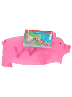 Edco Hunde<Quietsch-Spielzeug in Pink - (L)20 cm