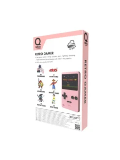 COFI 1453 Tablets, Konsolen & Elektronisches Spielzeug<Qware Retro Spielkonsole Handheld 240 Spiele für unterwegs in Rosa
