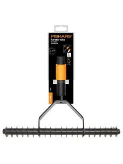 Fiskars Gartendekoration<Rasenlüfter in Schwarz