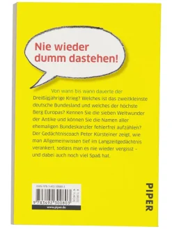 PIPER Bücher<Ratgeber "Allgemeinwissen für immer merken"
