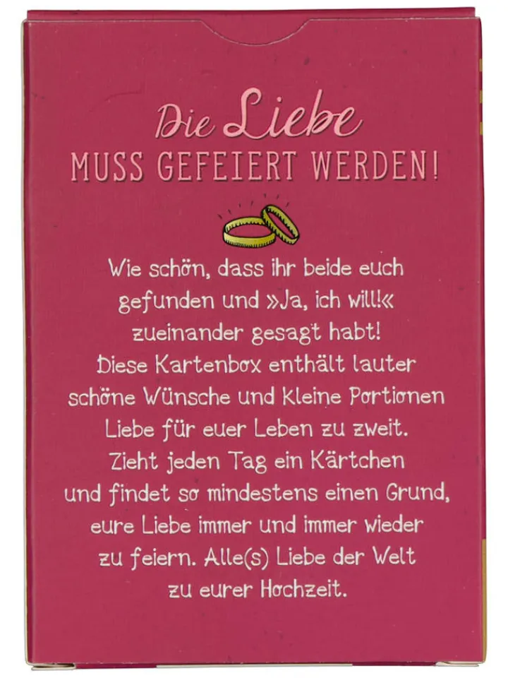 ars edition Bücher<Ratgeber "Feiert eure Liebe!"