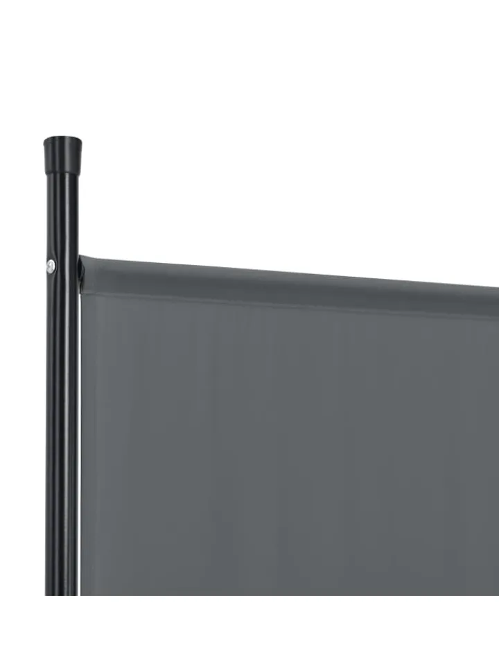 en.casa Paravents<Raumteiler Tarazona in Grau (H)176cm (B)175cm