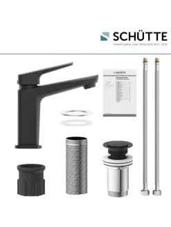 Franz Joseph Schütte Badarmaturen<RAVEN Waschtischarmatur, Schwarz matt