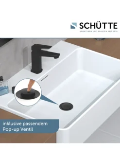 Franz Joseph Schütte Badarmaturen<RAVEN Waschtischarmatur, Schwarz matt