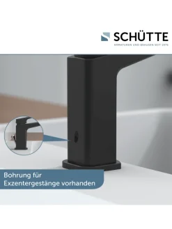 Franz Joseph Schütte Badarmaturen<RAVEN Waschtischarmatur, Schwarz matt