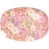 Rice Gedeckter Tisch<Rechteckiger Teller aus Plate Daisy Dearest in rosa