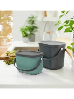 Rotho Mülleimer<Recycling Müllsystem 6 l ALBULA