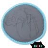 Ergobag Büro- & Schulbedarf|Kindermöbel<Reflektor-Klettie "Drachen" in Grau/ Hellblau