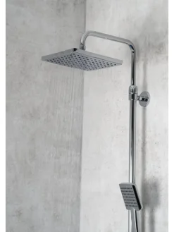 RIDDER Badarmaturen<Regendusch-Set Monaco chrom