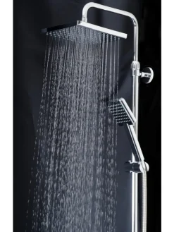 RIDDER Badarmaturen<Regendusch-Set Monaco chrom