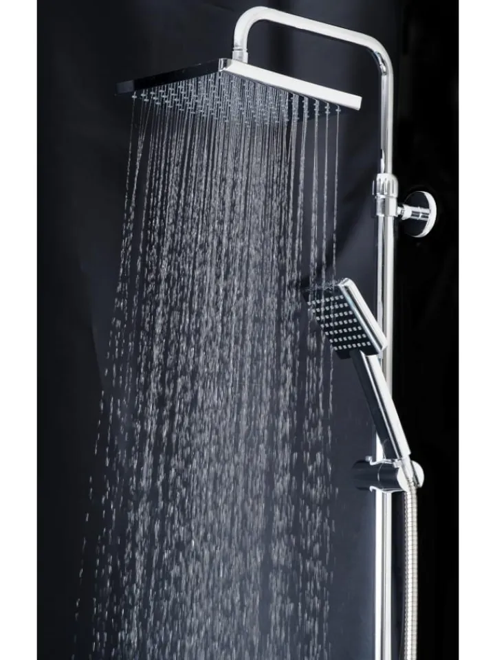 RIDDER Badarmaturen<Regendusch-Set Monaco chrom