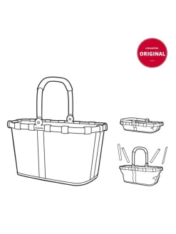 Reisenthel Einkaufstaschen & -Trolleys<Einkaufskorb carrybag frame gold/black