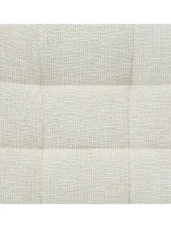SalesFever Sitzmöbel<Relaxsessel drehbar mit schwarzem Metallgestell und Chenille-Stoff in Beige