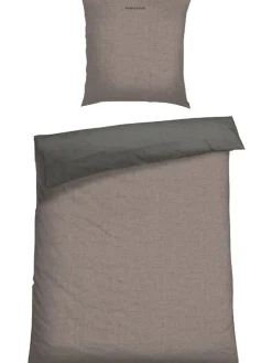 Schiesser Bettwäsche & Bettwaren<Renforcé-Bettwäsche-Set "Double Face" in Beige/ Anthrazit