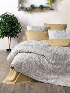 Elizabed Bettwäsche & Bettwaren<Renforcé-Bettwäsche-Set in Beige