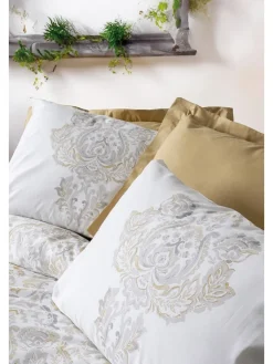 Elizabed Bettwäsche & Bettwaren<Renforcé-Bettwäsche-Set in Beige