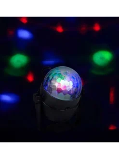 GRUNDIG Lichterketten & Dekobeleuchtung|Lichterketten & Deko-Leuchten<RGB-Bühnenlicht in Schwarz - (B)11 x (H)11,5 x (T)9 cm