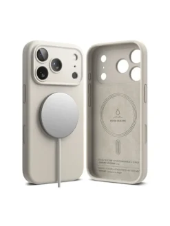 COFI 1453 Smartphones & Zubehör<Ringke Silikon Magnetische magnetisch Hülle iPhone 17 Pro Max Beige in Beige