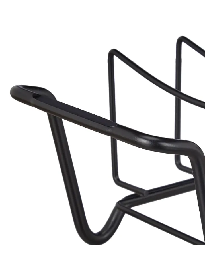 relaxdays Grillen<Rippchenhalter in Schwarz