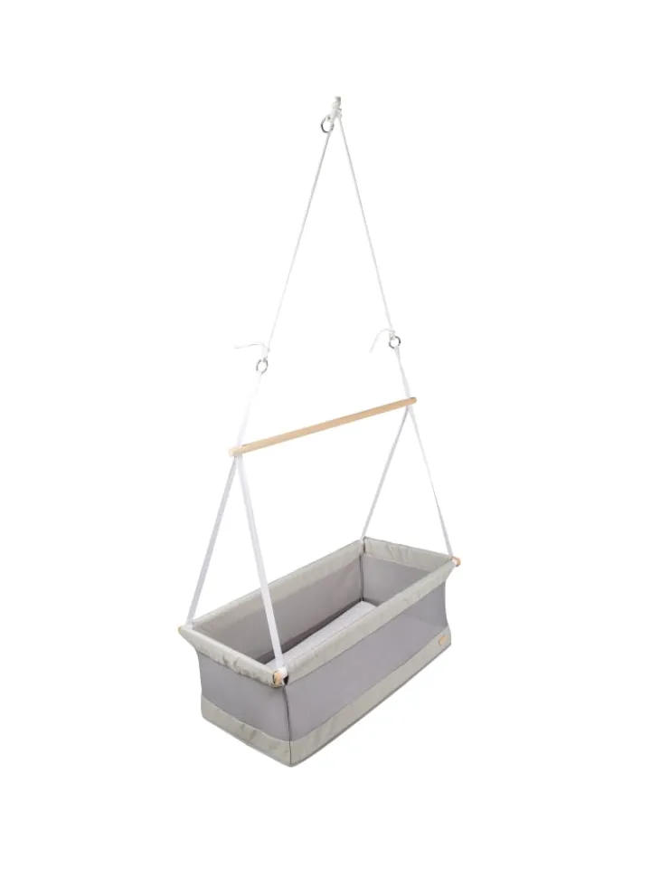 roba Babymöbel<Hängebettchen safe asleep Mesh-Stoff 90 x 45 cm - Grau