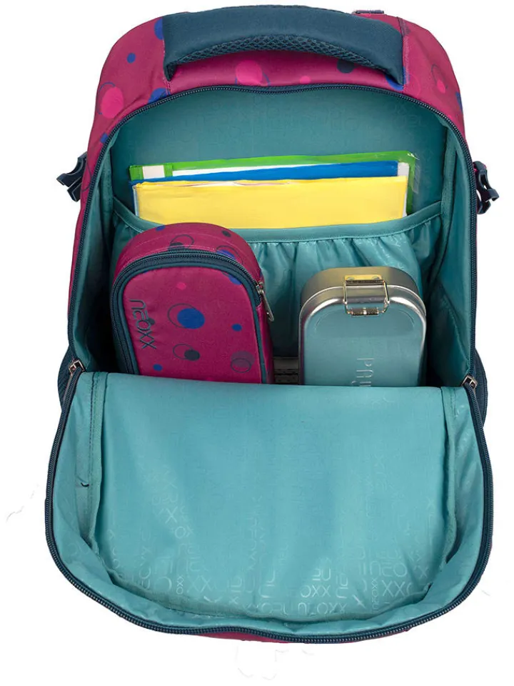neoxx Büro- & Schulbedarf<Rucksack "Active" in Lila - (L)24 x (B)31 x (H)45,5 cm