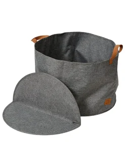 STORE IT Kisten & Körbe<Rundkorb in Grau - (H)30 x Ø 30 cm