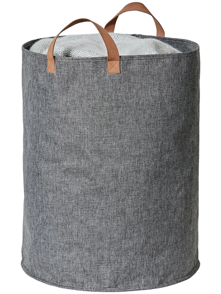 STORE IT Kisten & Körbe<Rundkorb in Grau - (H)45 x Ø 40 cm