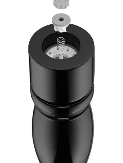 WMF Gedeckter Tisch|Koch- & Backutensilien<Salz- & Pfeffermühle in Schwarz - (H)42,3 x Ø 8,2 cm