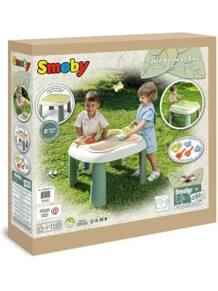 Smoby Gartenspielzeug<Sand- und Wasserspieltisch in Beige/ Grün - ab 18 Monaten
