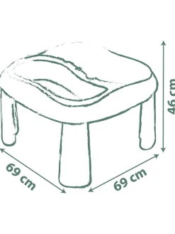 Smoby Gartenspielzeug<Sand- und Wasserspieltisch in Beige/ Grün - ab 18 Monaten