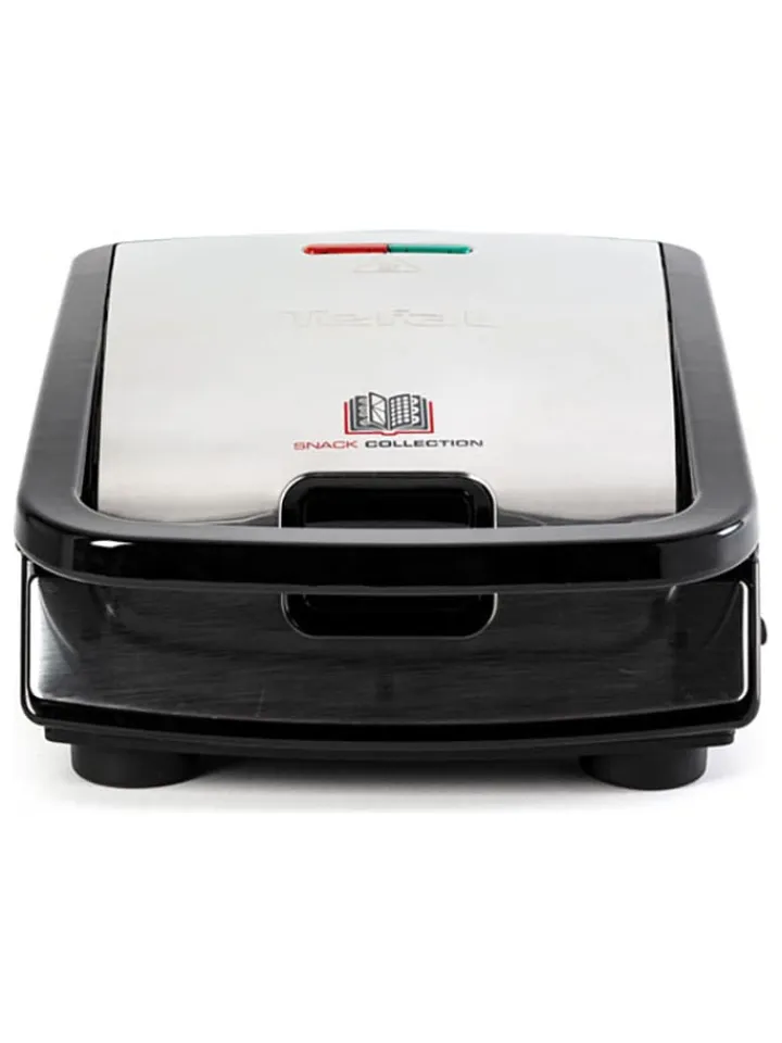 Tefal Küchenelektronik<Sandwich- und Waffeleisen SW853D "Snack Collection" in Silber/ Schwarz