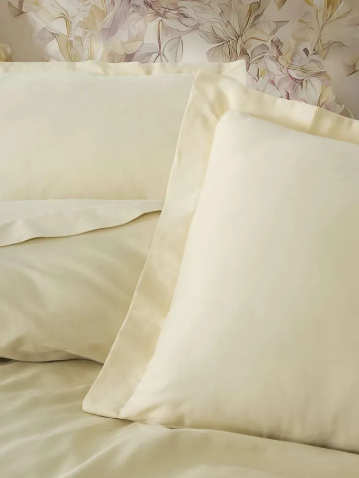 Mijolnir Bettwäsche & Bettwaren<Satin-Bettwäsche-Set "Elegant" in Creme