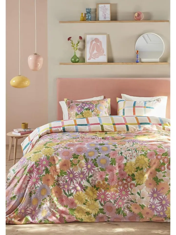 Oilily Kindermöbel|Bettwäsche & Bettwaren<Satin-Bettwäsche-Set "Lucia" in Bunt