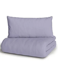 GUIDO MARIA KRETSCHMER Bettwäsche & Bettwaren<Satin-Bettwäsche-Set ''Mila'' in Lila - (L)200 x (B)135 cm
