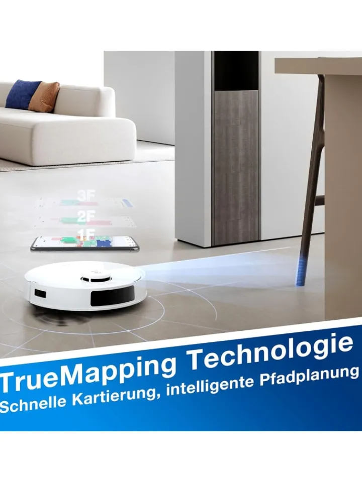 Ecovacs Staubsauger<Saugroboter Deebot N20 in weiß