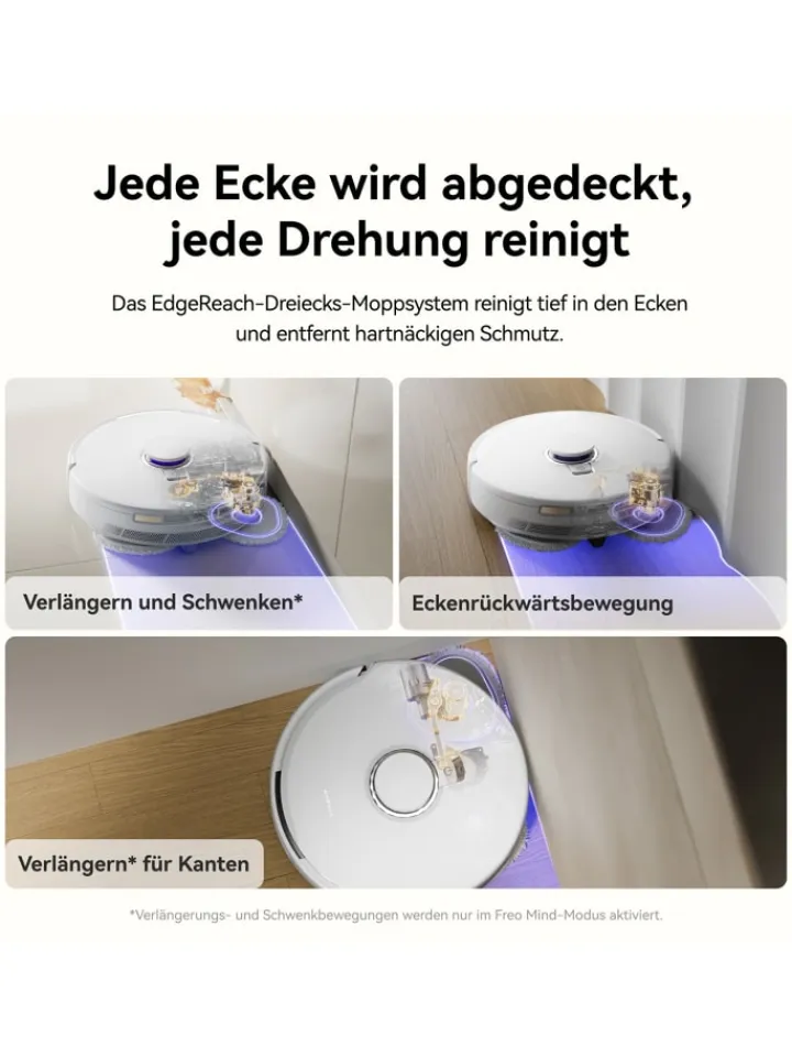 Narwal Staubsauger<Saugroboter Freo X10 Pro in weiß