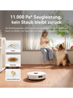 Narwal Staubsauger<Saugroboter Freo X10 Pro in weiß
