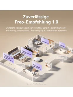 Narwal Staubsauger<Saugroboter Freo X10 Pro in weiß