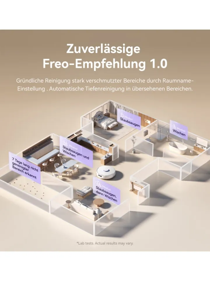 Narwal Staubsauger<Saugroboter Freo X10 Pro in weiß