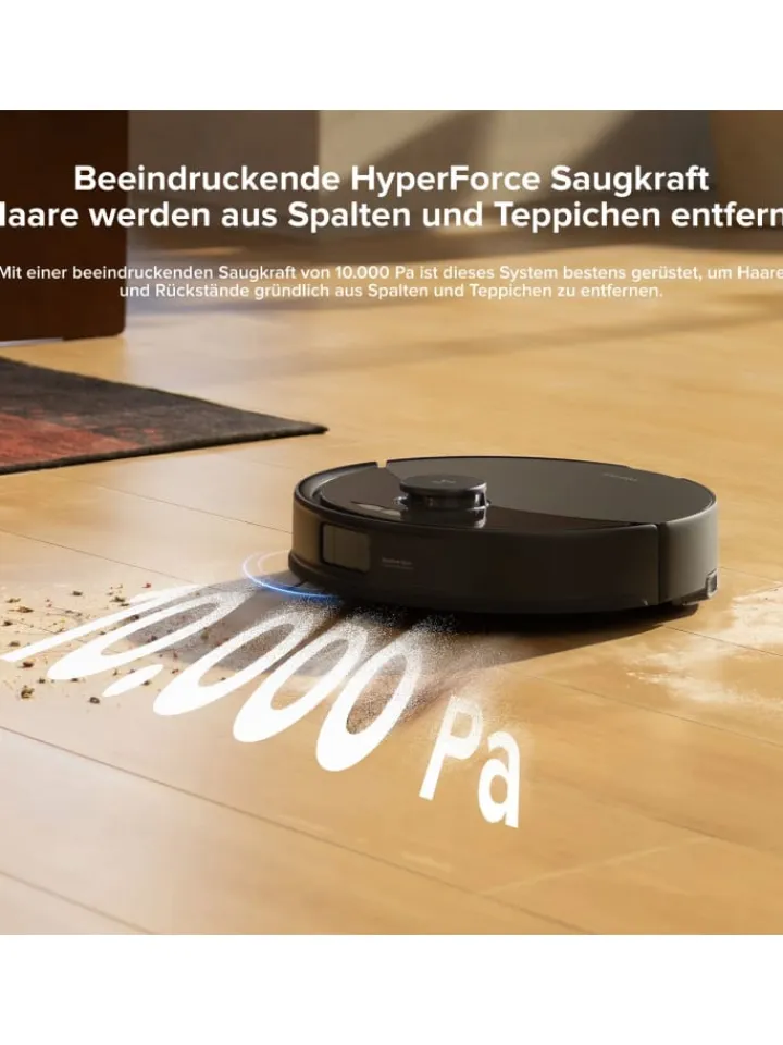 Roborock Staubsauger<Saugroboter Q10PF in Schwarz