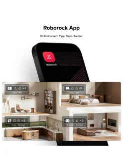 Roborock Staubsauger<Saugroboter Q10PF in Schwarz