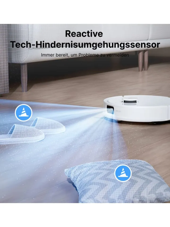 Roborock Staubsauger<Saugroboter Q10PF+ in Weiß