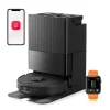 Roborock Staubsauger<Saugroboter Qrevo Edge S5A in Schwarz, 18500Pa, Dual Anti-Tangle-System