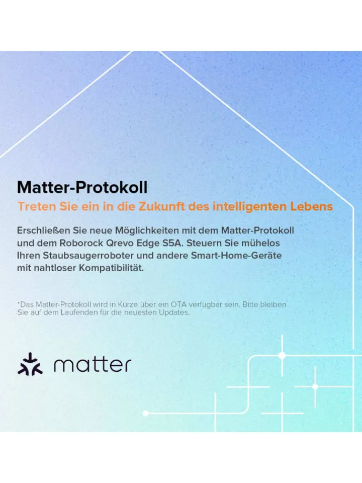 Roborock Klima & Haushalt|Staubsauger<Saugroboter Qrevo Edge S5A in Weiß, 18500Pa, Dual Anti-Tangle-System